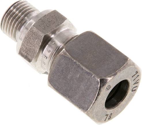 Gerade Schneidringverschr. G 1/8"-8 L (M14x1,5), 1.4571