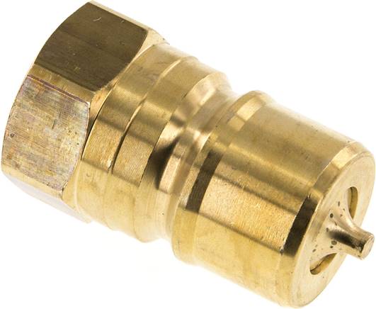 Hydraulikkupplung ISO 7241-1B, Stecker, G 3/4"(IG),Messing
