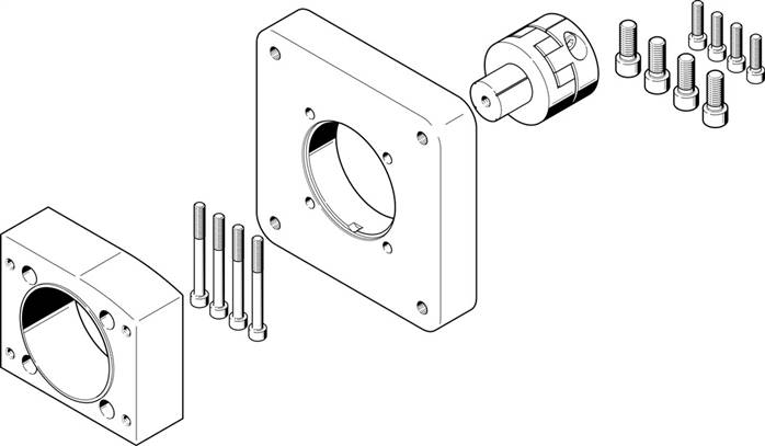 FESTO EAMM-A-L95-190A-G2 (3659562) Axialbausatz