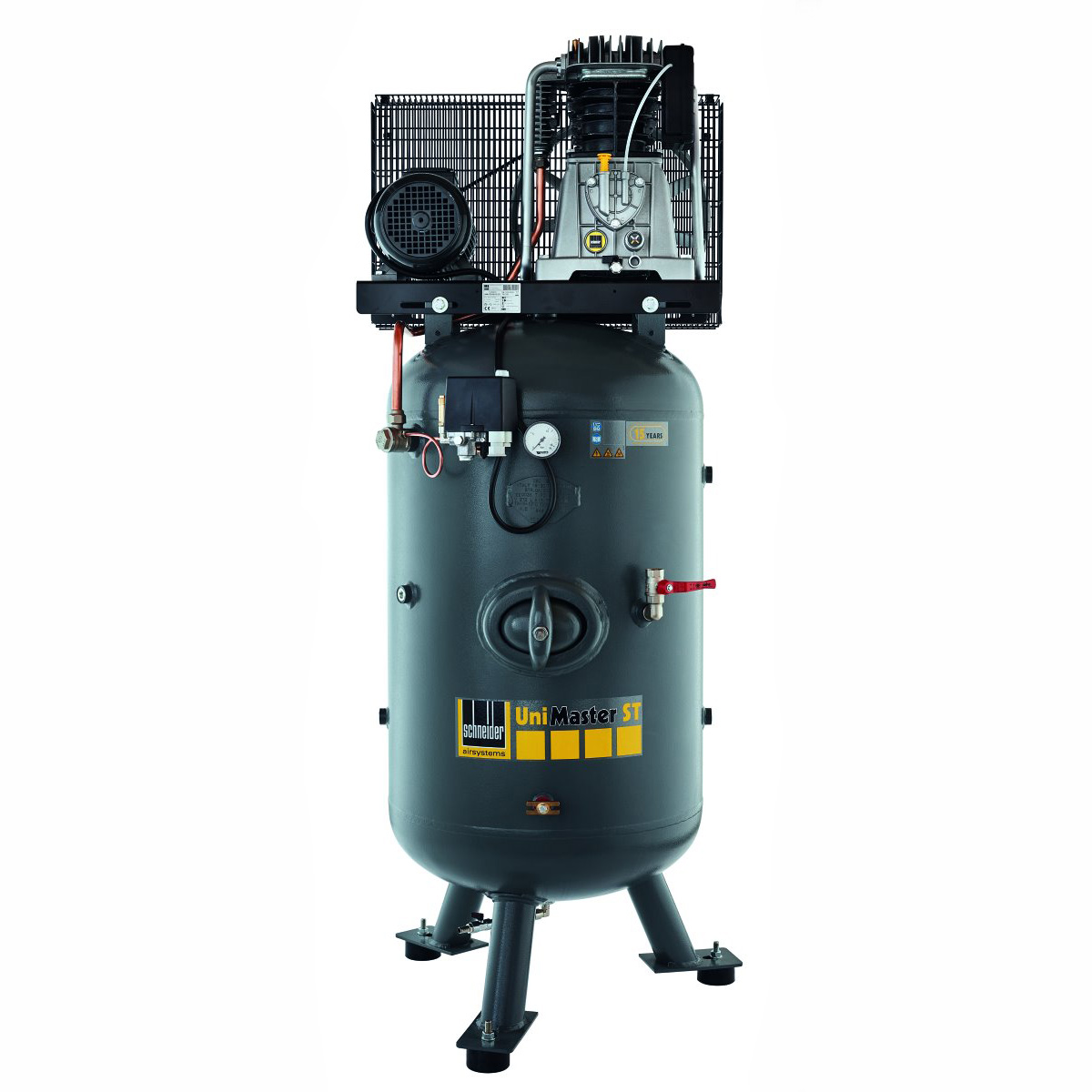Schneider-Kompressor UNM STS 1250-10-500 C mit vormontiertem Sterndreieckschalter 1121580530