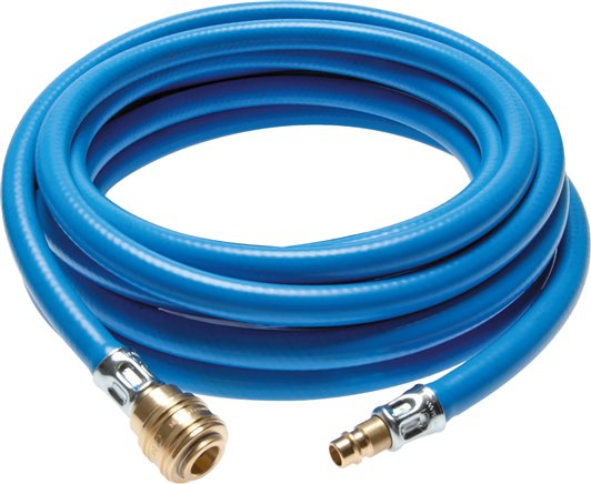 Druckluftschlauch 9,0x14,5mm (5m) Standardausführung mit Standardkupplung, NW 7,2