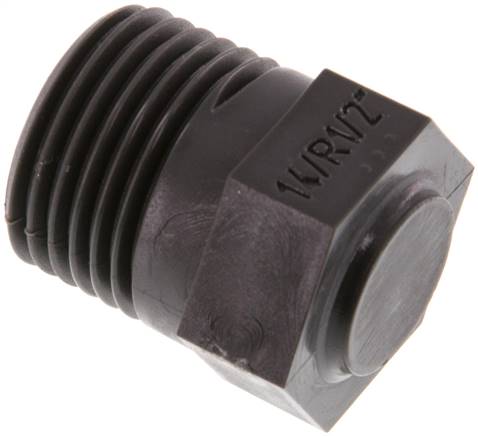 Verschlussstopfen Außenskt. R 1/2", PA 6