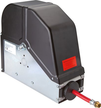 Autom. Schlauchaufroller, geschlossen 20mtr. 10mm Schlauch