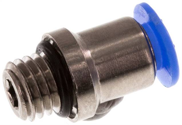 Gerader Steckanschluss M 7-4mm, Mini m. Innensechskt