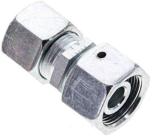 Reduziereinsatz 16 S-14 S (M22x1,5), Stahl verzinkt, mit Dichtkegel und O-Ring