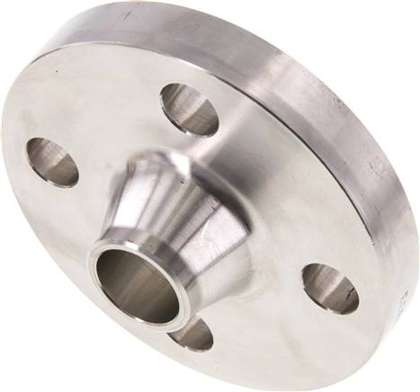 Vorschweißflansch DN20-PN40 (DIN/EN), DIN 2635 & EN 1092-1 (Typ 11), 26,9mm, 1.4