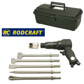 Rodcraft Meissel-Hammerset für Stein und Beton 5150