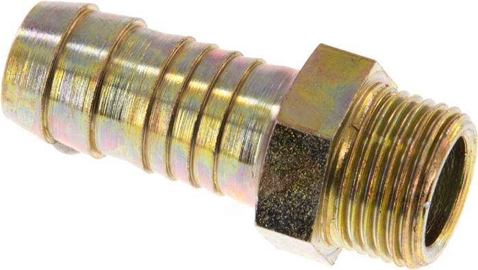 Gewindetülle G 3/8"-13 (1/2")mm, Stahl verzinkt