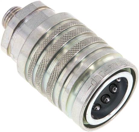 Steckkupplung ISO7241-1A, Muffe Baugr.3, 8 L (M14x1,5)