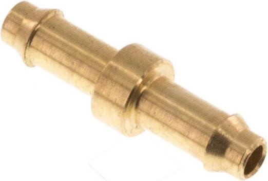 Gerader Steckanschluss 2mm-2mm innen, Messing