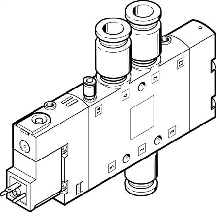 FESTO CPE18-M1H-5L-QS-10 (163158) Magnetventil
