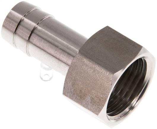 Aufschraub-Schlauchtülle G 1/2"-13 (1/2")mm, 1.4571