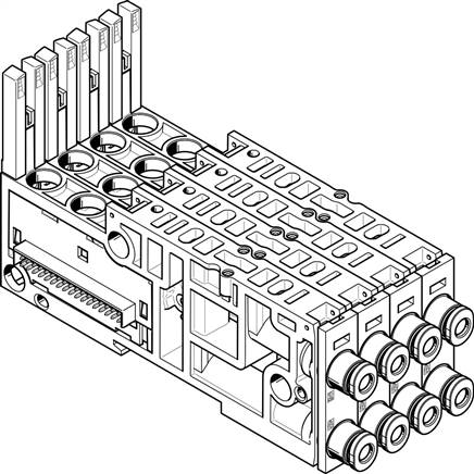 FESTO VMPAL-AP-4X10-QS5/32"-2 (561102) Anschlussplatte