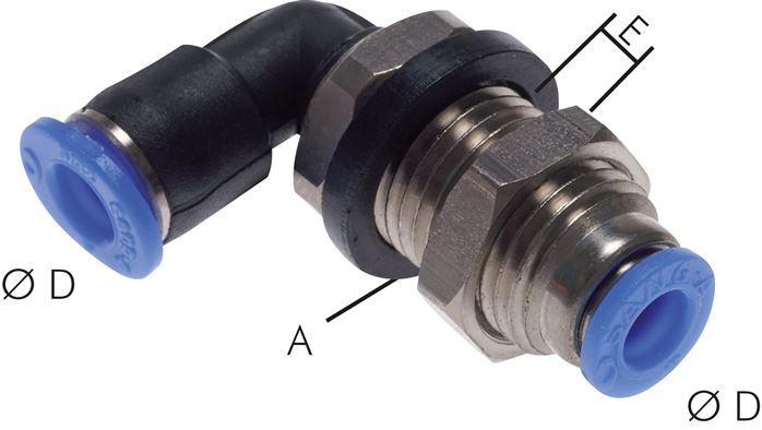 Winkel-Schott-Steckanschluss 4mm, IQS-Mini