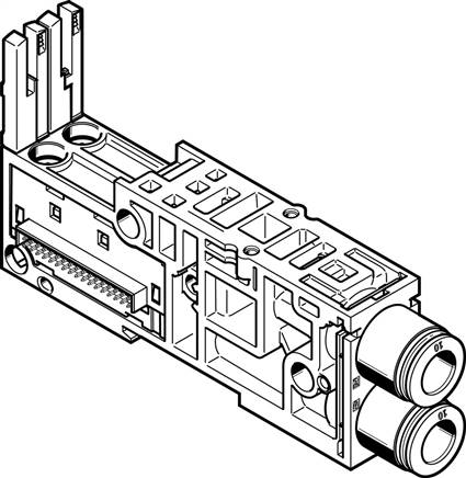 FESTO VMPAL-AP-20-QS10-2 (560992) Anschlussplatte