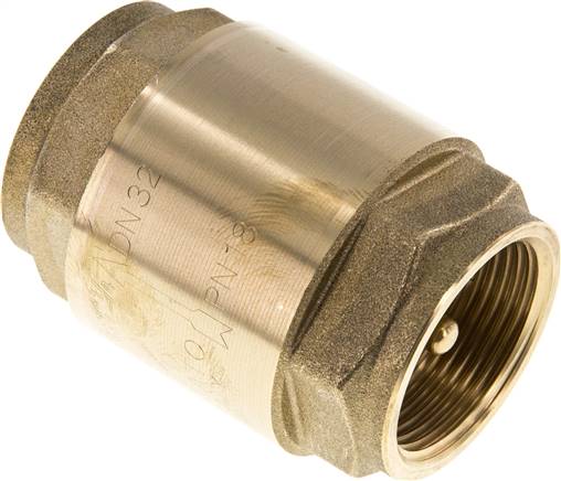 Rückschlagventil (Vakuum), G 1-1/4", PN 18, Messing