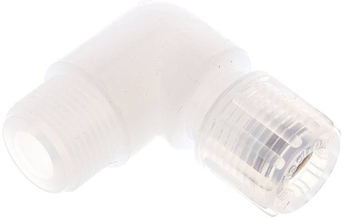Winkel-Verschraubung G 3/8"-8x6mm, PFA