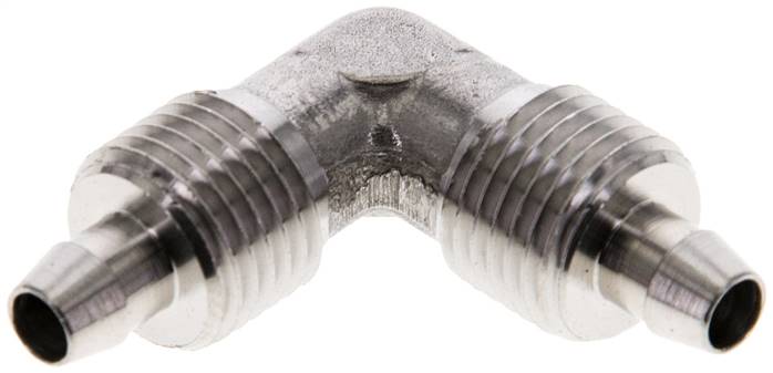 Winkel-Gewindestück 6x4mm, 1.4404 ohne Muttern