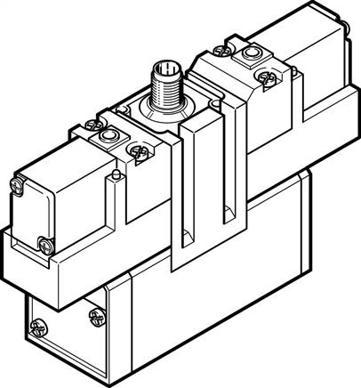 FESTO JMEBDH-5/2-D-3-ZSR-C (184510) Magnetventil