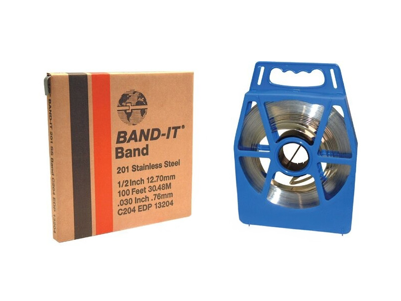 Band-It-201, 12,7 (1/2") mm, fascia (contenitore di plastica da 30,5 m)