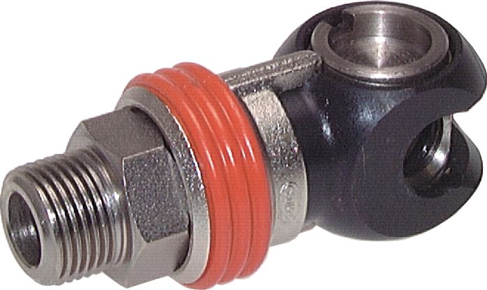 Schwenk-Sicherheits-Schnellkupplung (NW7,2) G 3/8"(AG)