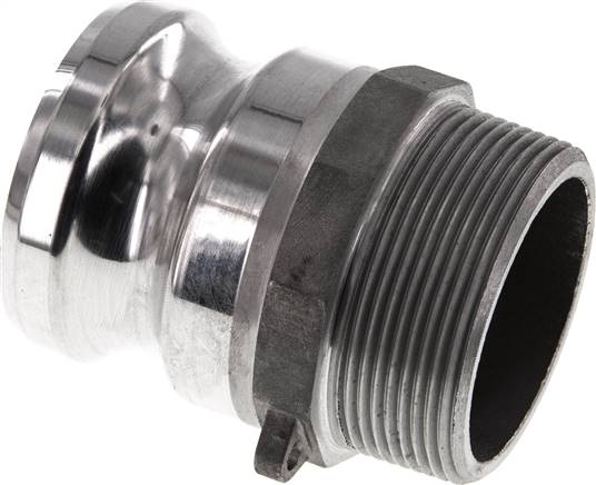 Kamlock-Stecker (F) R 2"(AG), Aluminium