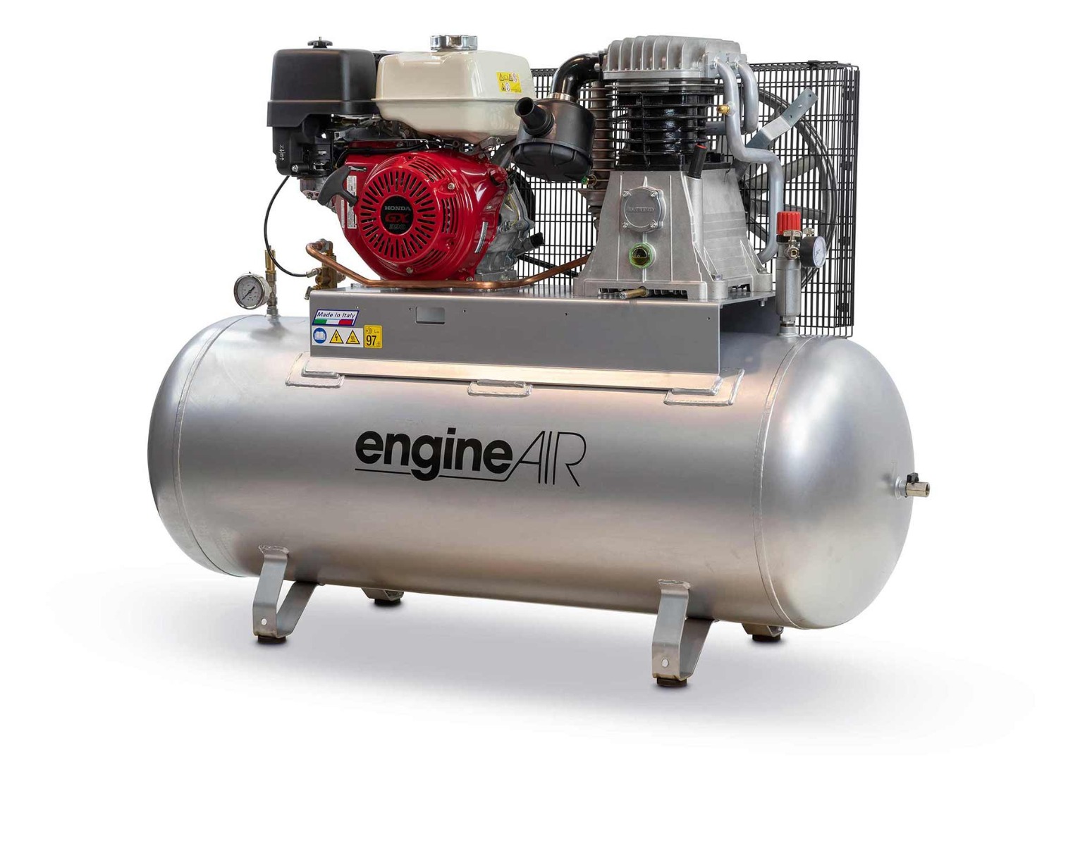 Kolbenkompressor mit Benzinmotor Typ engineAIR 12/270 14 ES