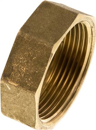 Verschlusskappe G 1-1/2", Messing