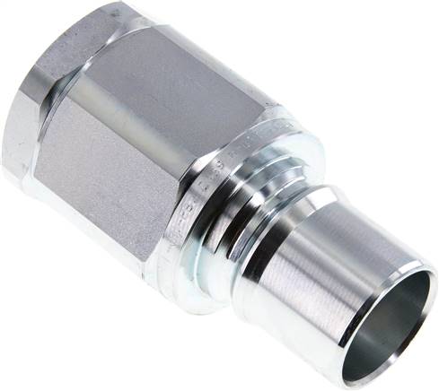 Hydraulikkupplung ISO 7241-1B, Stecker, G 1-1/4"(IG), Stahl