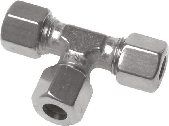 T-Schneidringverschraubung 12 L (M18x1,5), 1.4571