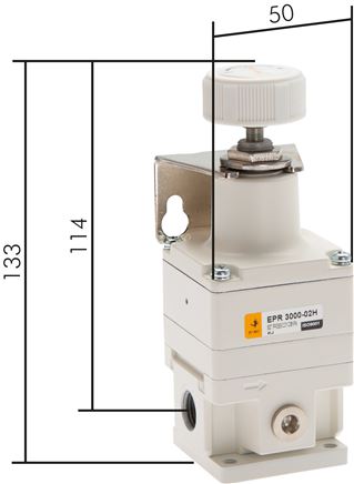 Eco-Line-Präzisionsdruckregler, G 1/4", 0,1 - 4 bar