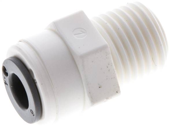 Gerader Steckanschluss R 1/4"-6mm, IQS-LE (EPDM-Dichtung)