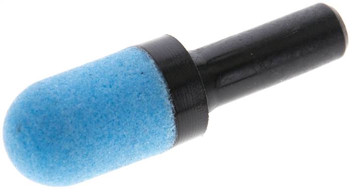 Steck-Schalldämpfer aus gesintertem Kunststoff, 8mm, Ecoline