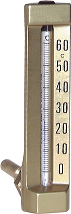 Maschinenthermometer (150mm) waagerecht/0 bis +200°C/250mm