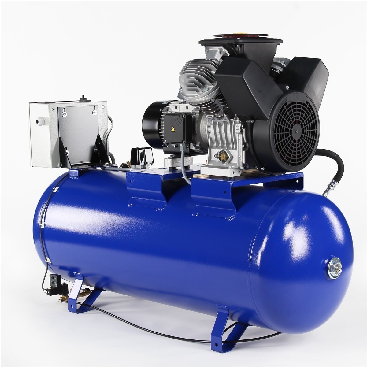 AGRE Industrie-Kolbenkompressor Typ ALG MEK-O-7.5 10 270 YD D auf Behälter, 4116002291