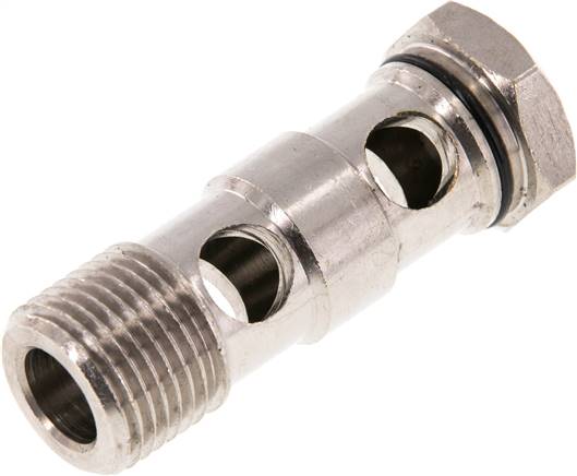 Hohlschraube für IQS-Ringstücke, G 1/2" 2-fach