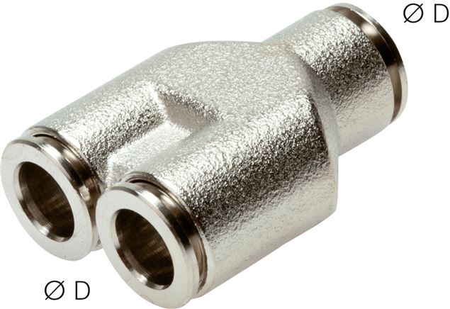 Y-Steckanschluss 8mm, IQS-MSV (Standard)