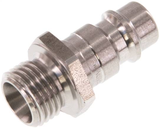 Kupplungsstecker (NW7,2) G 1/4"(AG), Edelstahl