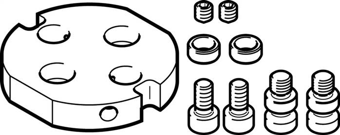FESTO DHAA-G-Q11-32-B1-35 (2187316) Adapterbausatz