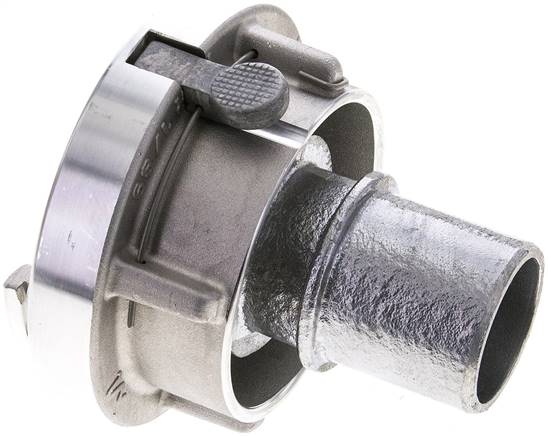 Storz-Kupplung 52-C, 38 (1-1/2")mm Schlauch, Aluminium (geschmiedet) Typ STKSS 66/38 A-VER