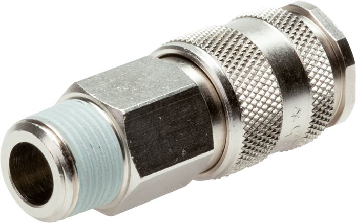 Schnellkupplung (ARO/ORION) R 1/2"(AG), Kugelverriegelung, NW 5,5