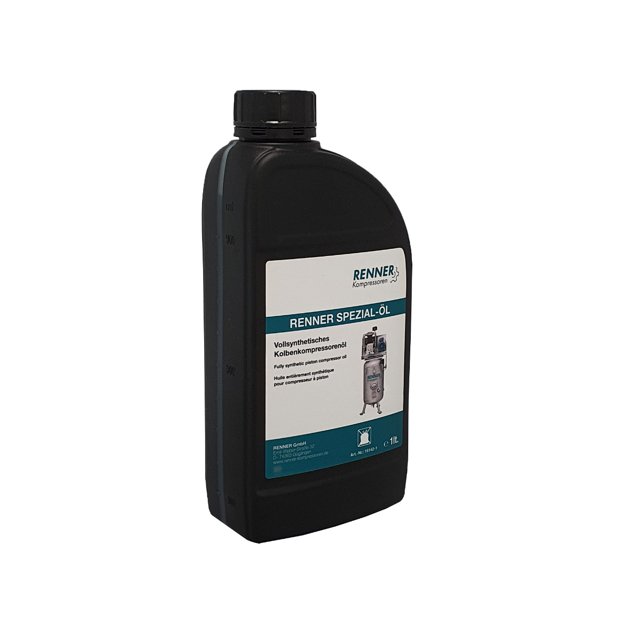 Kolbenkompressoren Öl 150 - 1-Liter-Gebinde 15143-1 15142-1 (02745) 24344