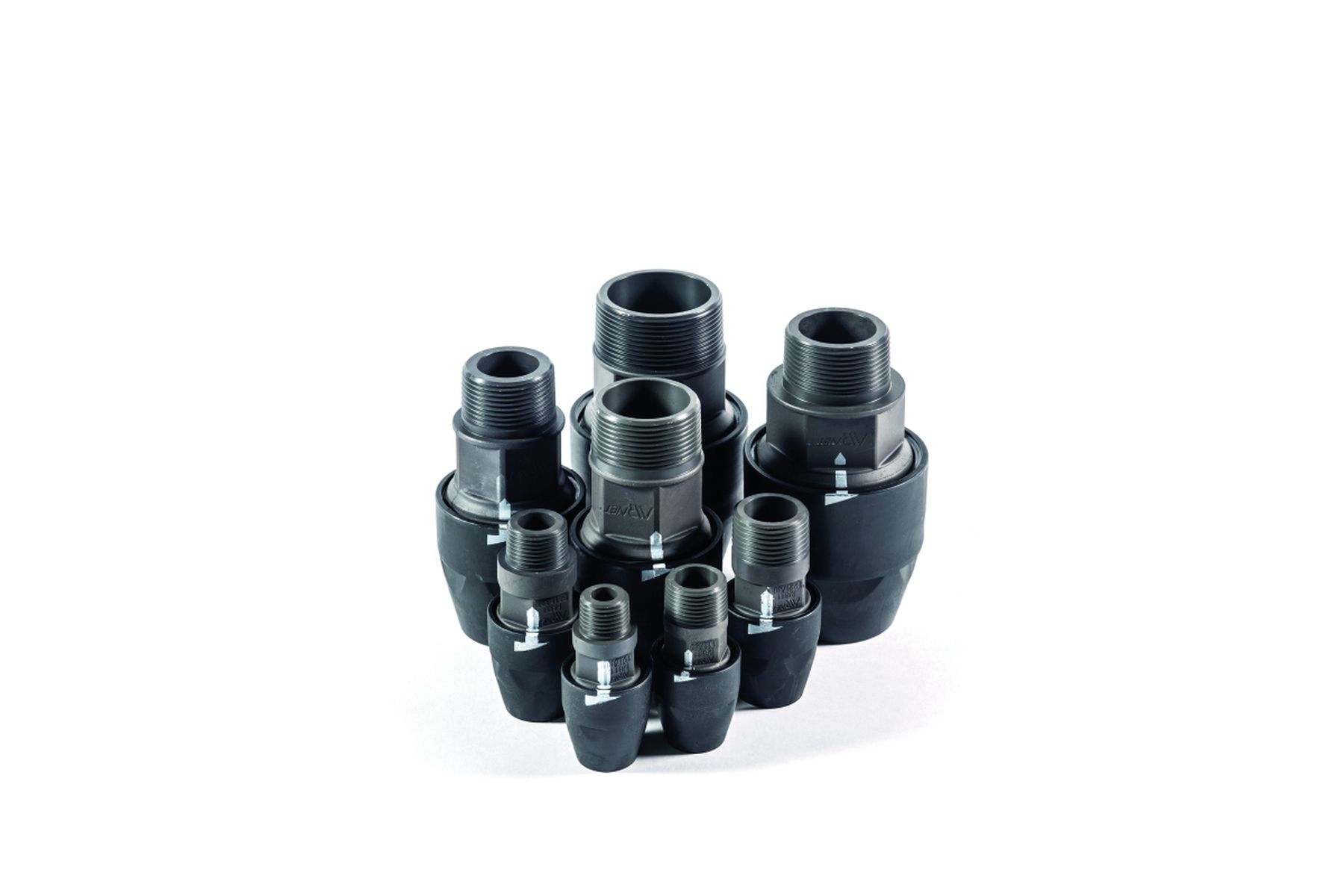 AIRnet Anschlussstueck PF-S D25 x R1" a