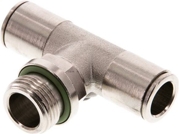 T-Steckanschluss G 3/8"-10mm, IQS-MSV (Hochtemperatur), Dichtung FKM