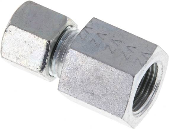 Aufschraub-Schneidringverschr. G 3/8"-10 L (M16x1,5), Stahl verzinkt