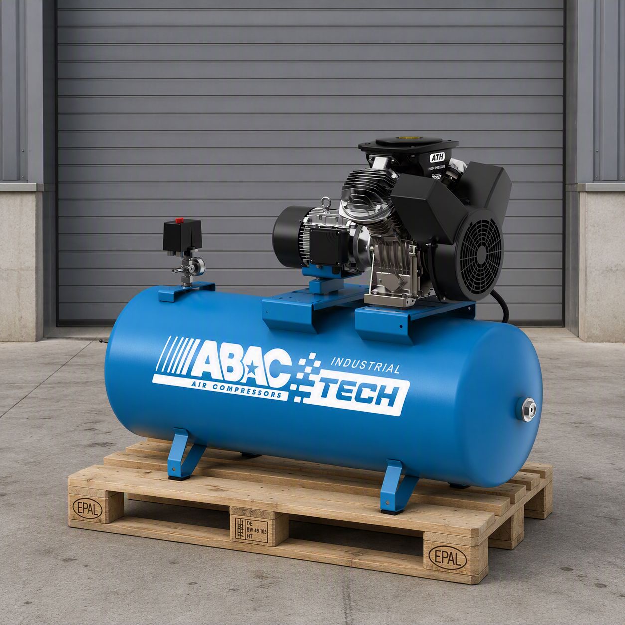 Compressore industriale ad alta pressione ABAC Tech ATH 5.5 270 15 400/3/50 CE, 4116002384