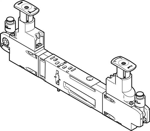 FESTO VABF-S4-2-R4C2-C-10 (540165) Reglerplatte