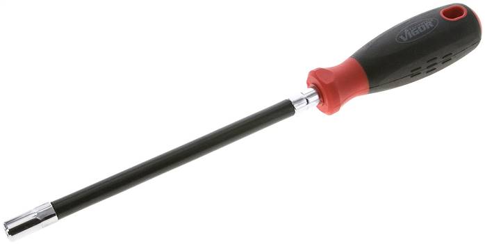 Schlauchschellendreher, biegsam, SW 6 mm