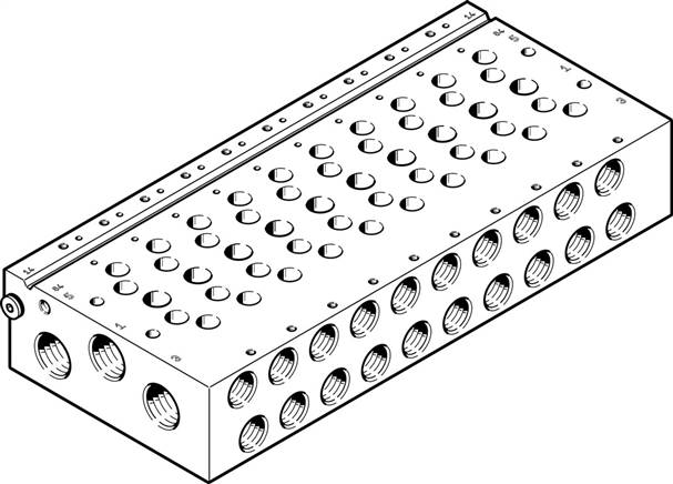 FESTO VABM-L1-18W-G38-4 (574469) Anschlussleiste