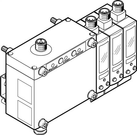 FESTO SOPA-CM3H-R1-WQ6-2P-M12 (552140) Luftspaltsensor